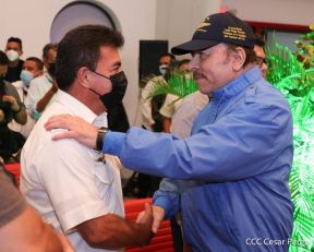 Acto del 43 aniversario de la fundación de la Fuerza Aérea del Ejército de Nicaragua