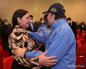 Acto del 43 aniversario de la fundación de la Fuerza Aérea del Ejército de Nicaragua