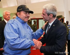 Acto del 43 aniversario de la fundación de la Fuerza Aérea del Ejército de Nicaragua