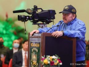 Acto del 43 aniversario de la fundación de la Fuerza Aérea del Ejército de Nicaragua