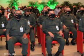 Acto del 43 aniversario de la fundación de la Fuerza Aérea del Ejército de Nicaragua