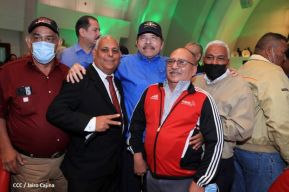 Acto del 43 aniversario de la fundación de la Fuerza Aérea del Ejército de Nicaragua