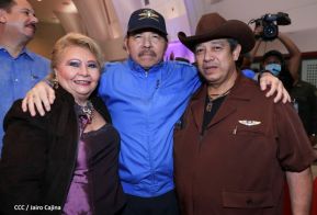 Acto del 43 aniversario de la fundación de la Fuerza Aérea del Ejército de Nicaragua