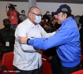 Acto del 43 aniversario de la fundación de la Fuerza Aérea del Ejército de Nicaragua