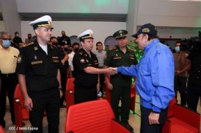 Acto del 43 aniversario de la fundación de la Fuerza Aérea del Ejército de Nicaragua