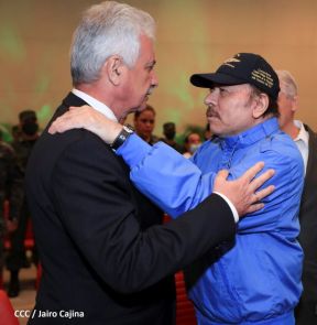 Acto del 43 aniversario de la fundación de la Fuerza Aérea del Ejército de Nicaragua