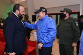 Acto del 43 aniversario de la fundación de la Fuerza Aérea del Ejército de Nicaragua