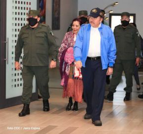 Acto del 43 aniversario de la fundación de la Fuerza Aérea del Ejército de Nicaragua