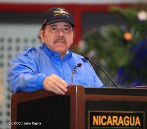 Acto del 43 aniversario de la fundación de la Fuerza Aérea del Ejército de Nicaragua