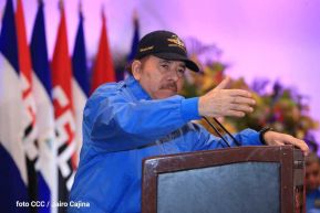 Acto del 43 aniversario de la fundación de la Fuerza Aérea del Ejército de Nicaragua