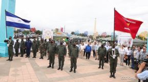 Inauguración de la Exposición Estática del Ejército de Nicaragua