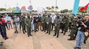 Inauguración de la Exposición Estática del Ejército de Nicaragua