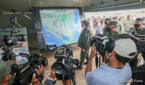 Inauguración de la Exposición Estática del Ejército de Nicaragua