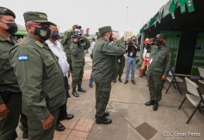 Inauguración de la Exposición Estática del Ejército de Nicaragua