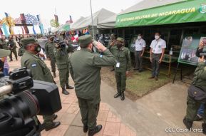 Inauguración de la Exposición Estática del Ejército de Nicaragua