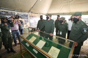 Inauguración de la Exposición Estática del Ejército de Nicaragua