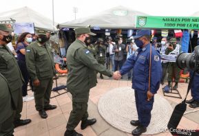 Inauguración de la Exposición Estática del Ejército de Nicaragua
