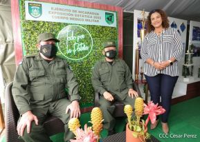 Inauguración de la Exposición Estática del Ejército de Nicaragua