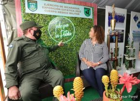Inauguración de la Exposición Estática del Ejército de Nicaragua