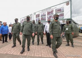 Inauguración de la Exposición Estática del Ejército de Nicaragua