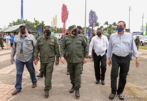 Inauguración de la Exposición Estática del Ejército de Nicaragua