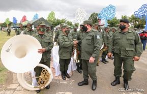 Inauguración de la Exposición Estática del Ejército de Nicaragua