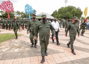Inauguración de la Exposición Estática del Ejército de Nicaragua