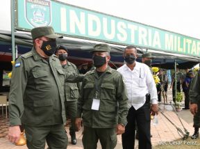 Inauguración de la Exposición Estática del Ejército de Nicaragua