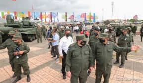 Inauguración de la Exposición Estática del Ejército de Nicaragua