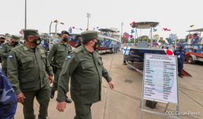 Inauguración de la Exposición Estática del Ejército de Nicaragua