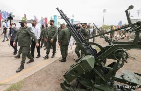 Inauguración de la Exposición Estática del Ejército de Nicaragua