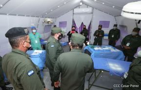 Inauguración de la Exposición Estática del Ejército de Nicaragua
