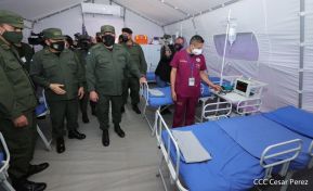 Inauguración de la Exposición Estática del Ejército de Nicaragua