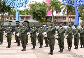 Inauguración de la Exposición Estática del Ejército de Nicaragua