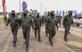 Inauguración de la Exposición Estática del Ejército de Nicaragua