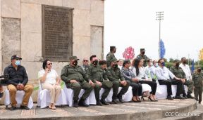 Inauguración de la Exposición Estática del Ejército de Nicaragua