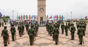 Inauguración de la Exposición Estática del Ejército de Nicaragua