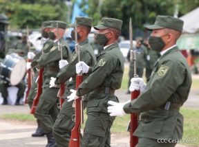 Inauguración de la Exposición Estática del Ejército de Nicaragua