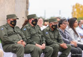 Inauguración de la Exposición Estática del Ejército de Nicaragua