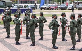 Inauguración de la Exposición Estática del Ejército de Nicaragua