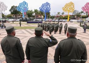 Inauguración de la Exposición Estática del Ejército de Nicaragua