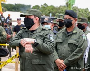 Inauguración de la Exposición Estática del Ejército de Nicaragua