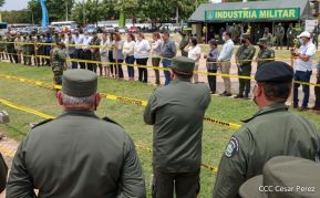 Inauguración de la Exposición Estática del Ejército de Nicaragua