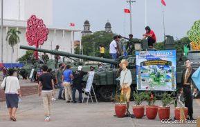 Inauguración de la Exposición Estática del Ejército de Nicaragua