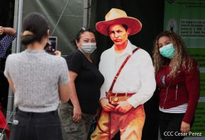 Inauguración de la Exposición Estática del Ejército de Nicaragua