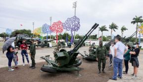 Inauguración de la Exposición Estática del Ejército de Nicaragua