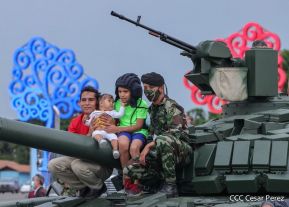 Inauguración de la Exposición Estática del Ejército de Nicaragua