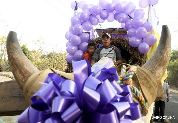 Carretas Peregrinas inician recorrido hacia el santuario de Jesús del Rescate