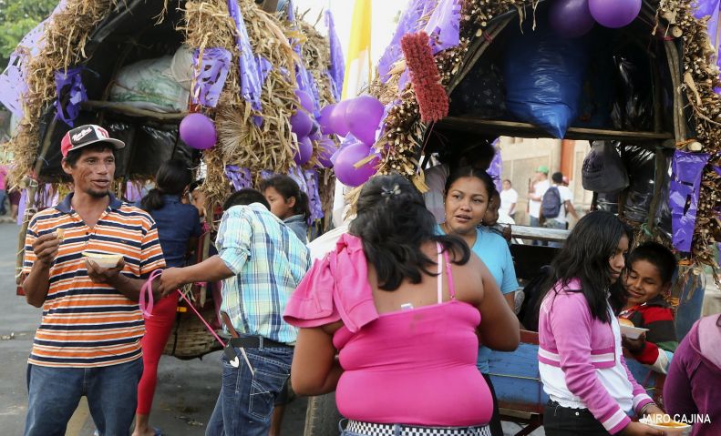 Carretas Peregrinas inician recorrido hacia el santuario de Jesús del Rescate