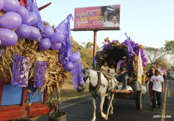 Carretas Peregrinas inician recorrido hacia el santuario de Jesús del Rescate